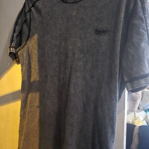Diesel Charcoal Short Sleeve Tee